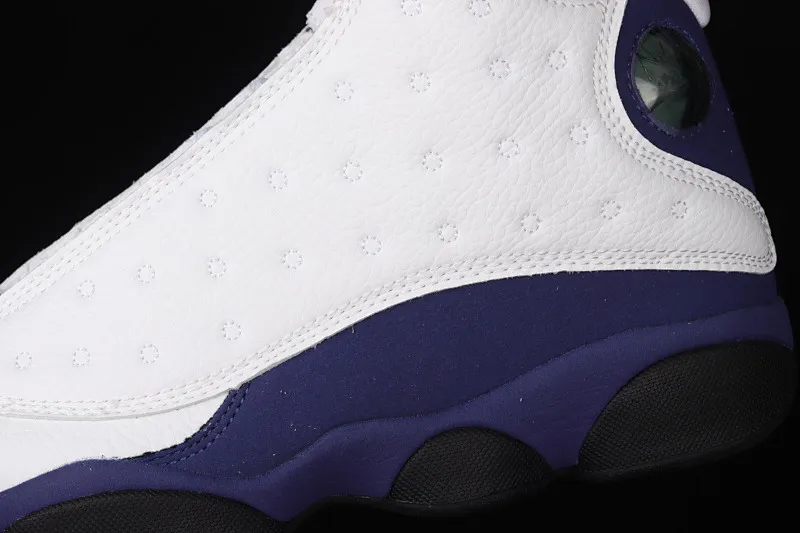All categories Air Jordan Jordan series basketball shoes Air Jordan 13 G version Air Jordan 13 Retro AJ13 white and purple 414571-105